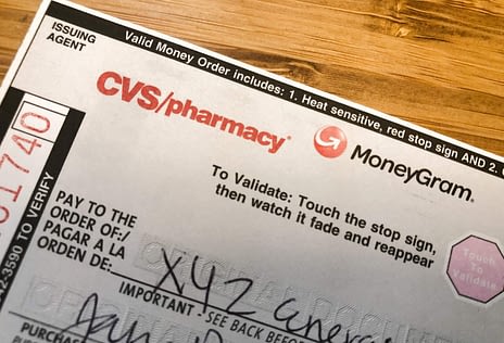 Money Order from CVS