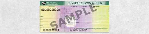 Money Order from USPS